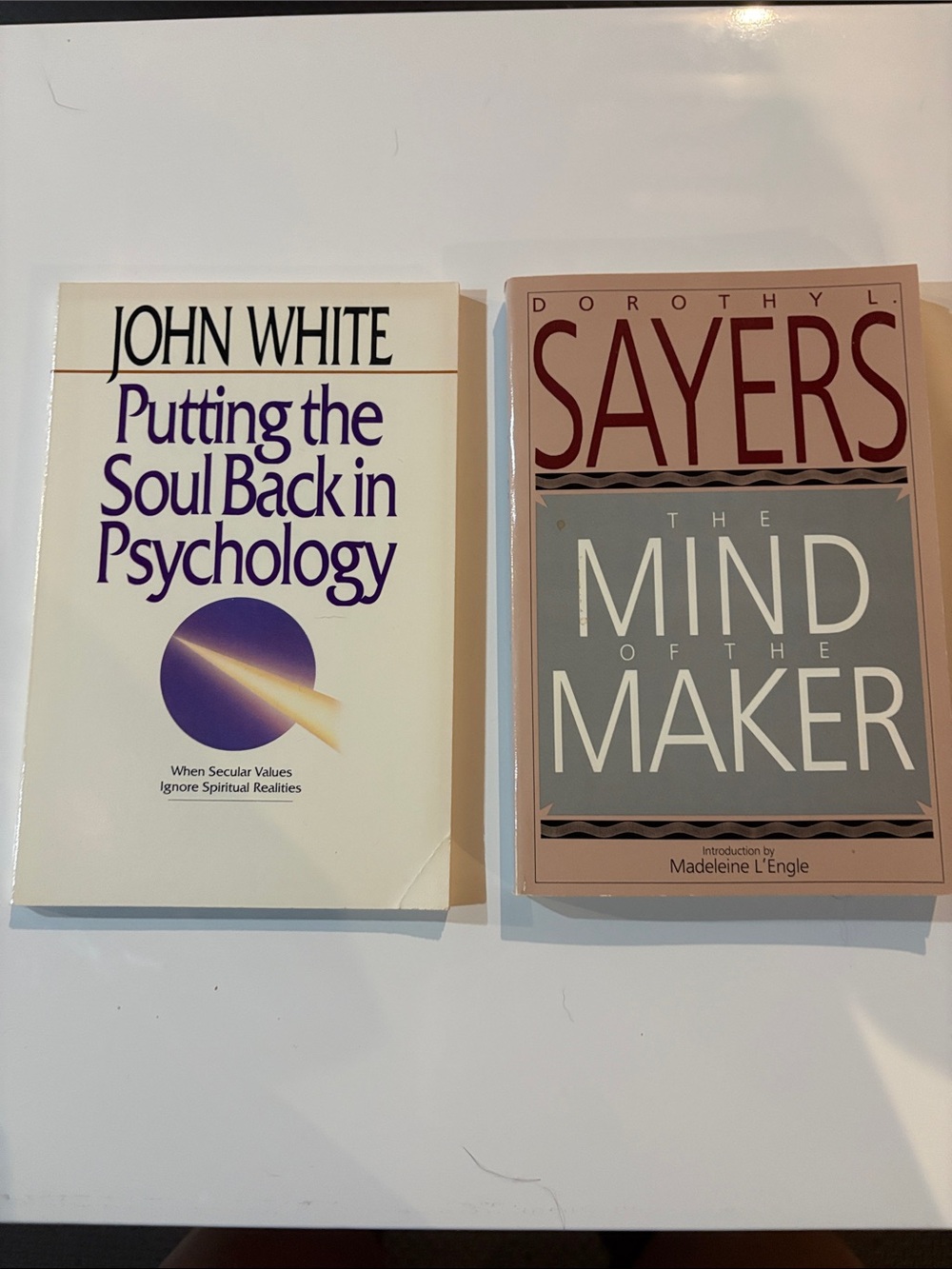 Set of two books.